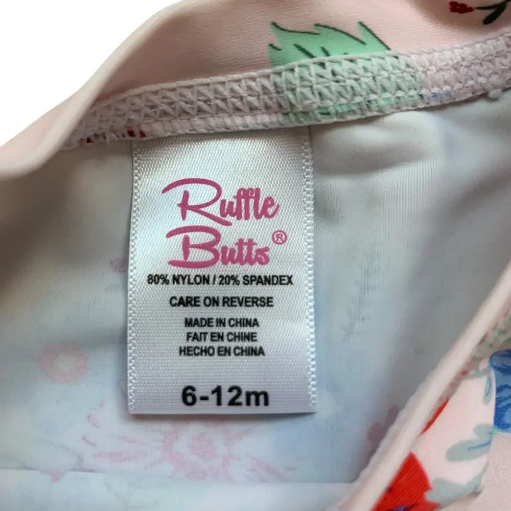 RuffleButts Two Piece Bathing Suit